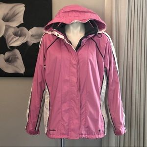 Columbia interchangeable ski jacket + fleece liner